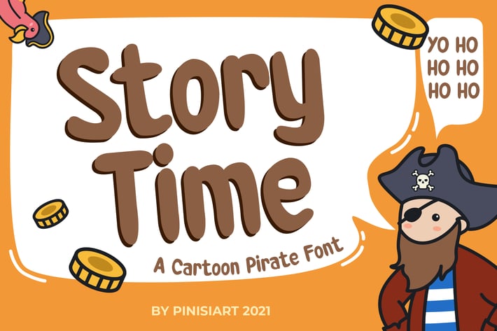 Storytime - Kids font