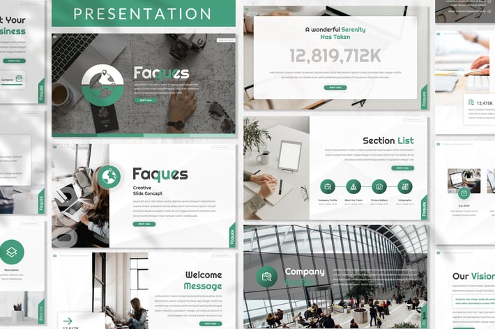 Faques - Business Prensentation Template