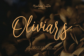 Oliviars Beauty Script Font