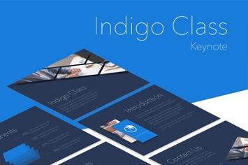 Indigo Class Keynote Template