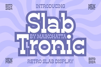 Slab Tronic - Retro Slab Display