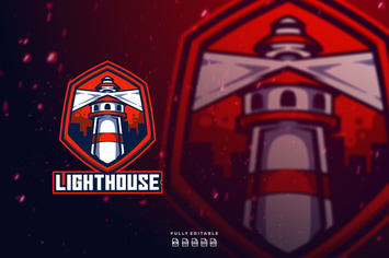 Lighthouse Logo Template