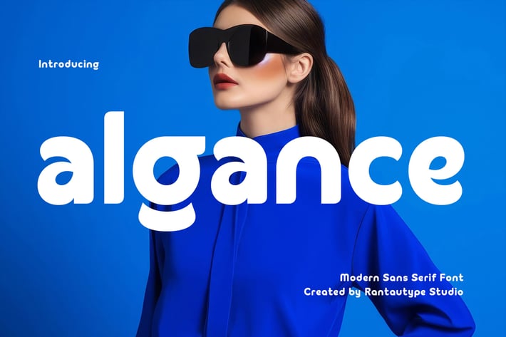 Algance Modern Sans Serif Font