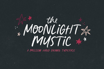 Moonlight Mystic Typeface