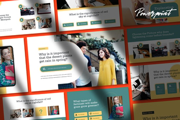 Quizy - Quiz theme Powerpoint Template