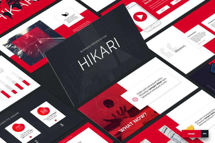 Hikari - PowerPoint Template