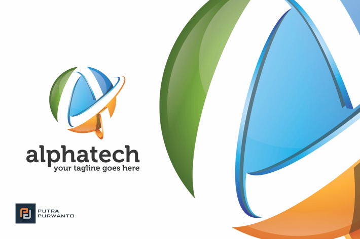 Alphatech / Letter A - Logo Template