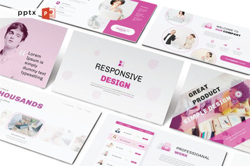 RESPONSIVE DESIGN - Powerpoint  V377
