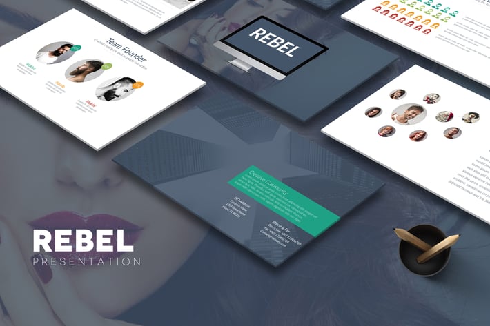 REBEL Powerpoint Template