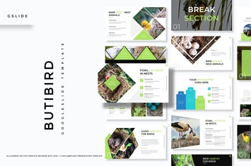 Butibird - Google Slides Template