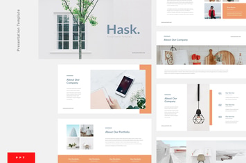 Hask - Corporate Powerpoint Presentation Template
