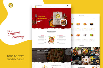 Yummi - Food Delivery Shopify Theme