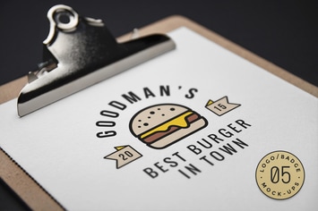 10 Logo/Badge Mock-Ups Vol.5