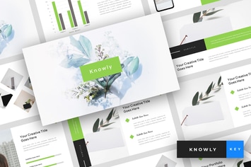Knowly - Clean Keynote Template