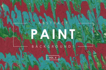 Abstract Paint Backgrounds Vol. 6