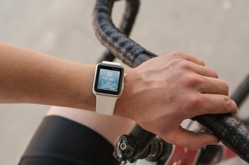 Cycling Apple Watch Mockup 1 of 5