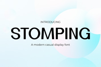 Stomping - Sans Serif Modern Font