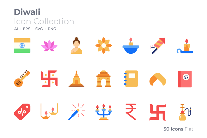 Diwali Color Icon
