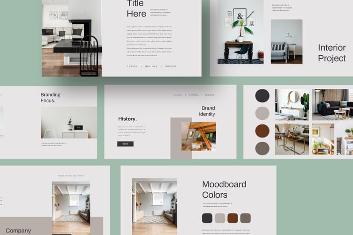 Interior Keynote Template