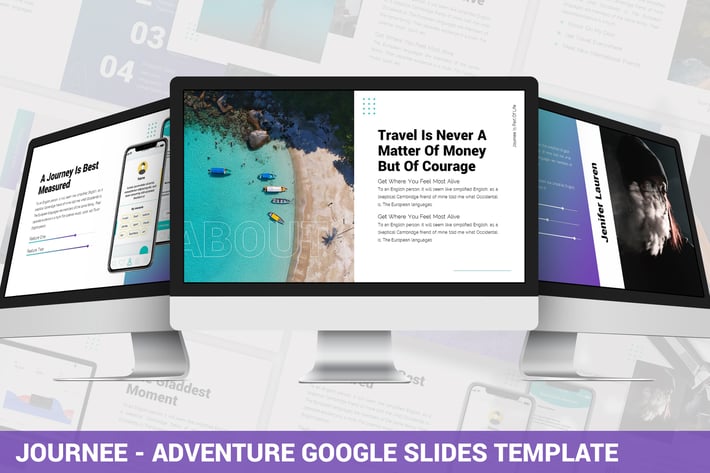 Journee - Adventure Google Slides Template