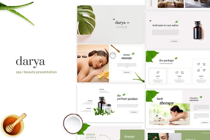 Darya - Spa / Beauty Powerpoint Template