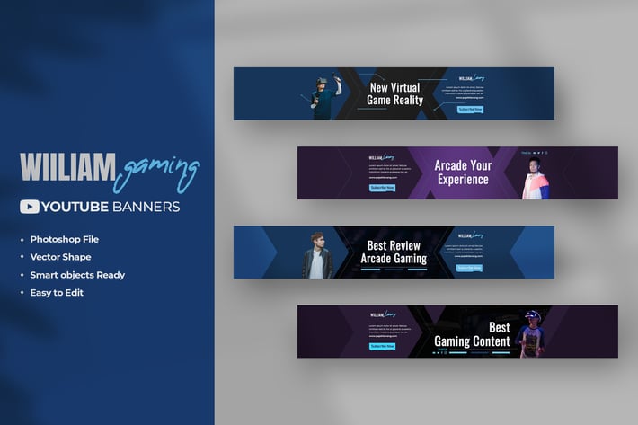 Gaming Channel Youtube Banner