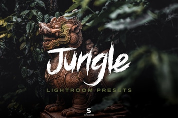 Jungle Lightroom Presets - Cinematic Green Forest 
