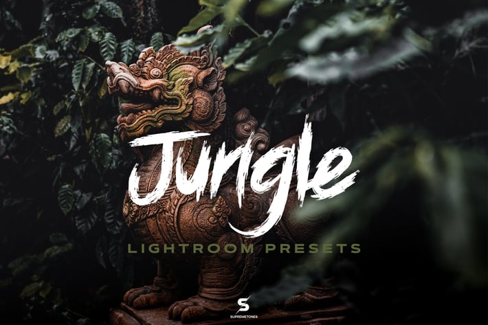 Jungle Lightroom Presets - Cinematic Green Forest 
