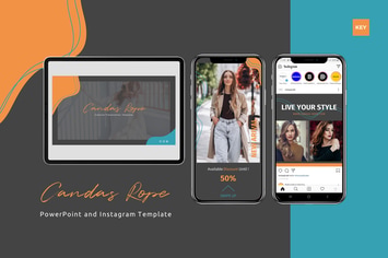 Candas Rope - Keynote & Instagram Template