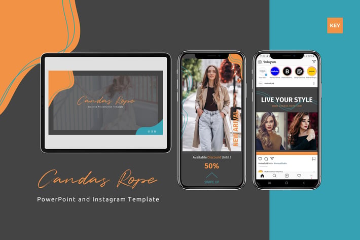 Candas Rope - Keynote & Instagram Template