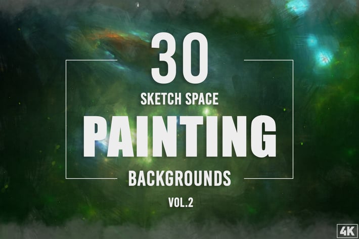 30 Sketch Space Painting Backgrounds - Vol. 2