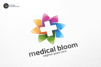 Medical Bloom / Cross / Logo Template