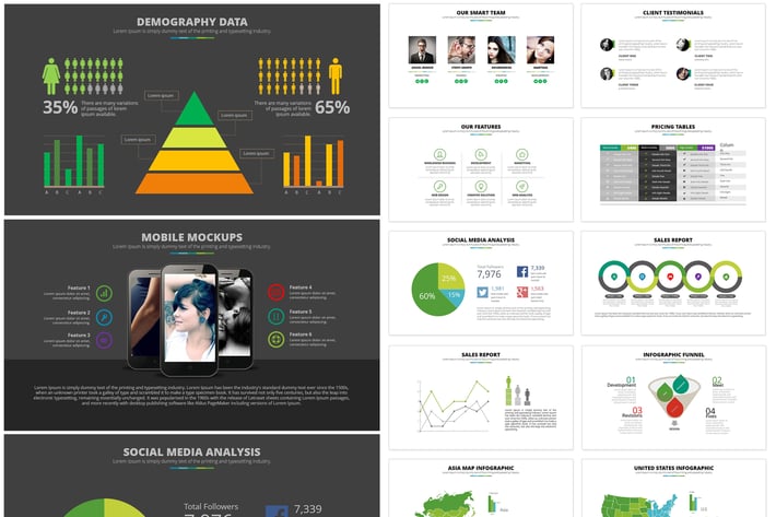 Excell PowerPoint Template