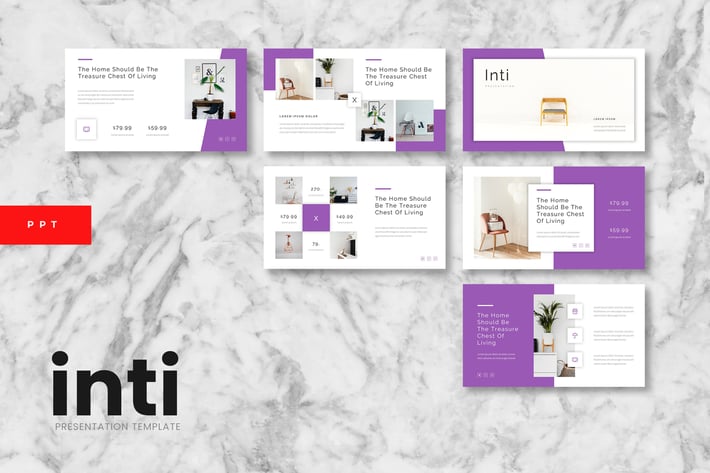 Inti - Interior Powerpoint Presentation Template