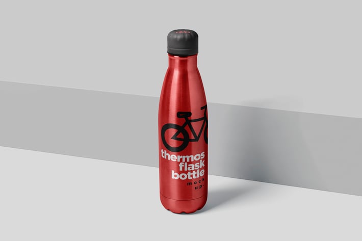 Vacuum Flask Bottle Mockups