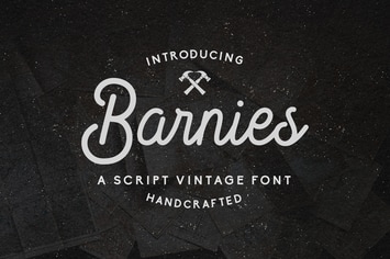 Barnie’s – Handcrafted Vintage Script