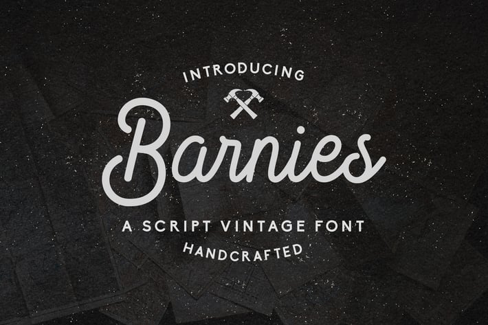 Barnie’s – Handcrafted Vintage Script
