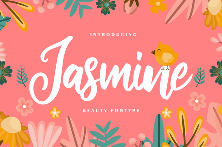 Jasmine | Beauty Fontype
