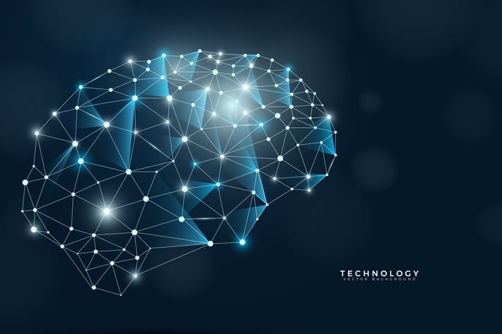 Technology Brain Background