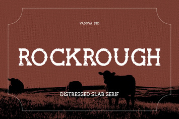 Rockrough Vintage Font 