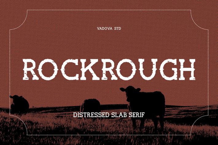Rockrough Vintage Font 
