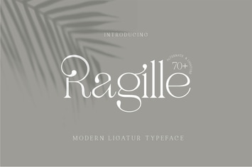 Ragille || Modern Serif Typeface