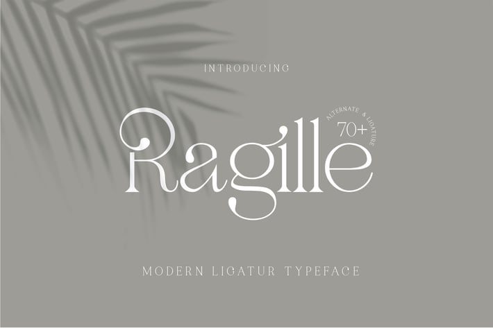 Ragille || Modern Serif Typeface