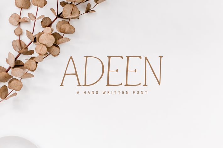 Adeen Handwritten Font