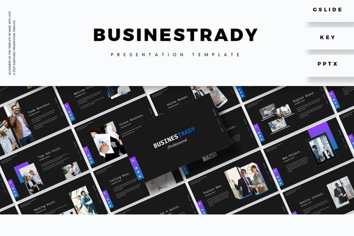 Businestrady - Presentation Template