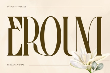 Eroum - Branding Logo Font
