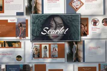 Scarlet - Creative Keynote Template