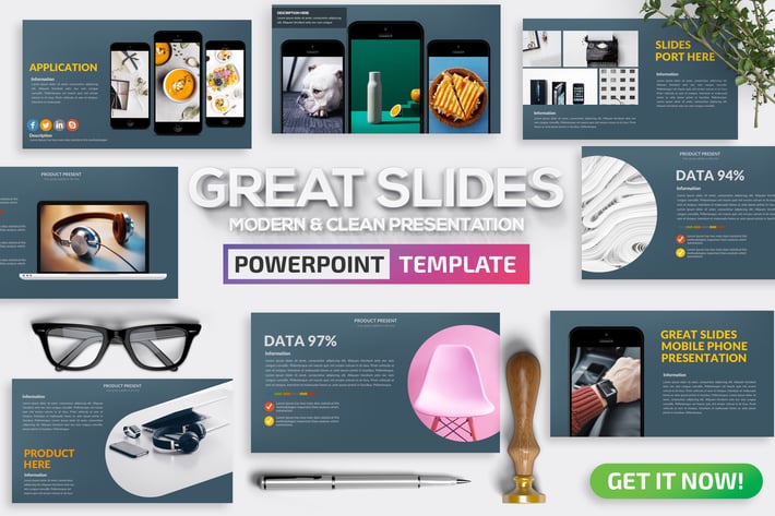 Great Slides Powerpoint Template