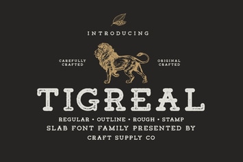 Tigreal Font Family
