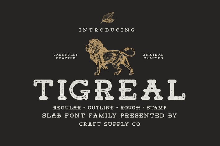 Tigreal Font Family